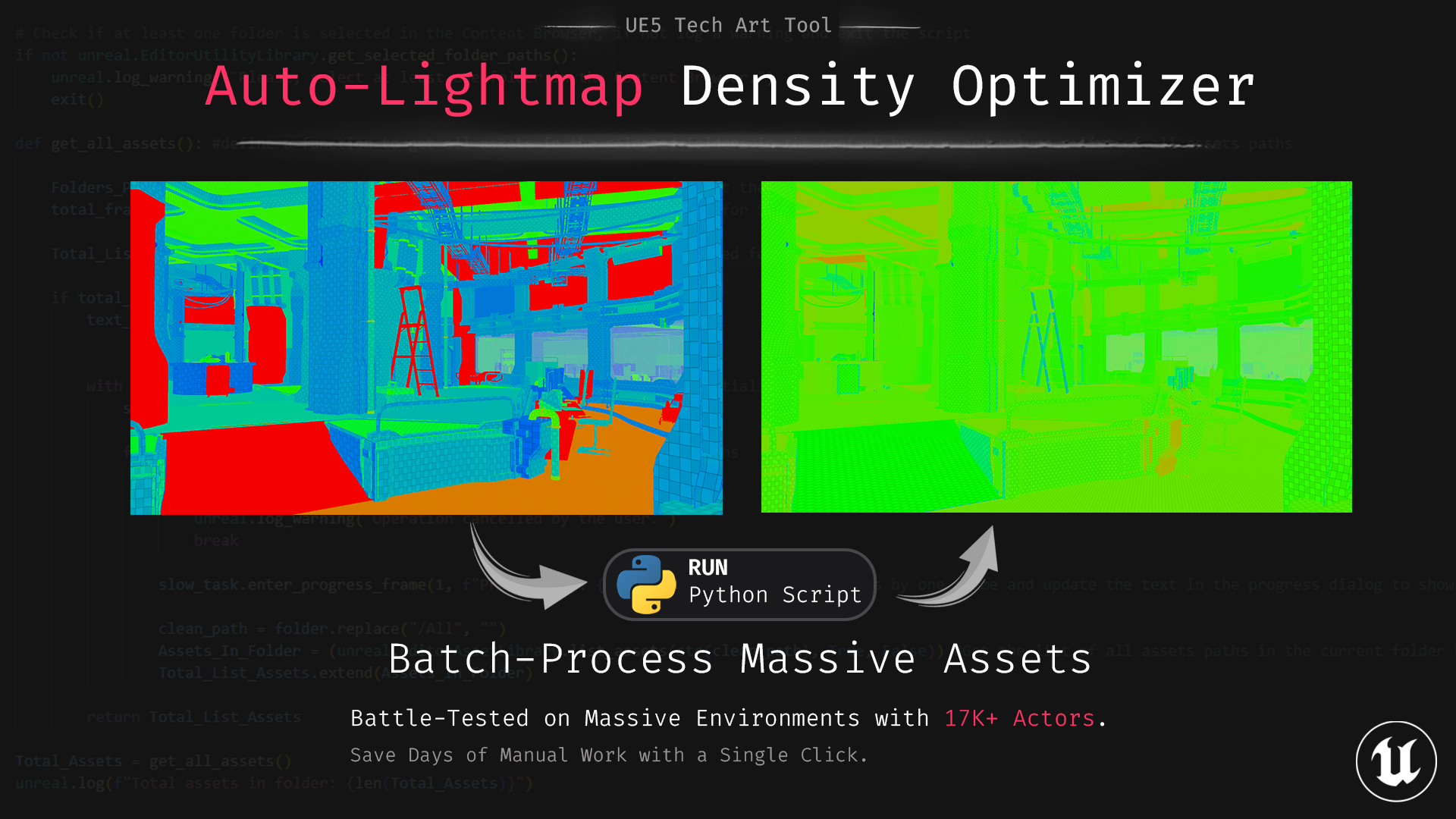 Auto Lightmap Density Optimizer